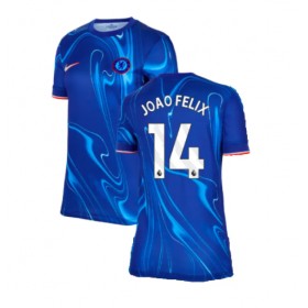 Dámské fotbalový oblečení Chelsea Joao Felix #14 Domácí košile 2024-25 Krátkým Rukávem